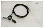 Тросик газа с рукояткой управления оборотами двигателя DMR600L, DMD1000 (L=1750/1450 мм) /Throttle Controller & Throttle Wire assy