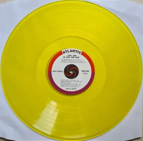 John Lee Hooker – Don't Turn Me From Your Door (Yellow) LP