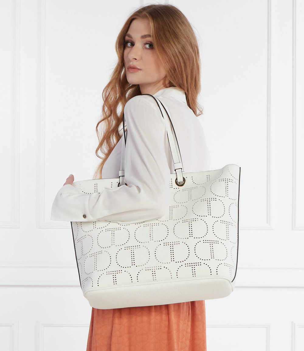 Сумка-шопер TWINSET - белый(241TD8030)