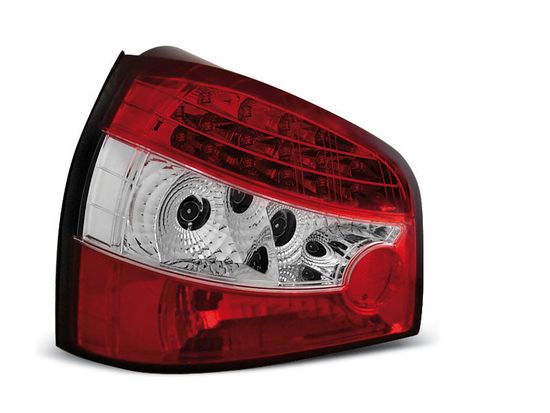 Задние фонари red white led v1 для Audi A3 8L