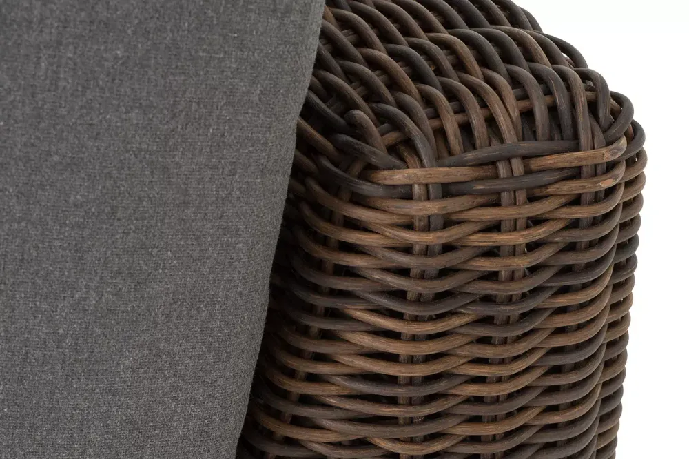 "Капри" трансформирующаяся лаунж-зона из искусственного ротанга, цвет коричневый