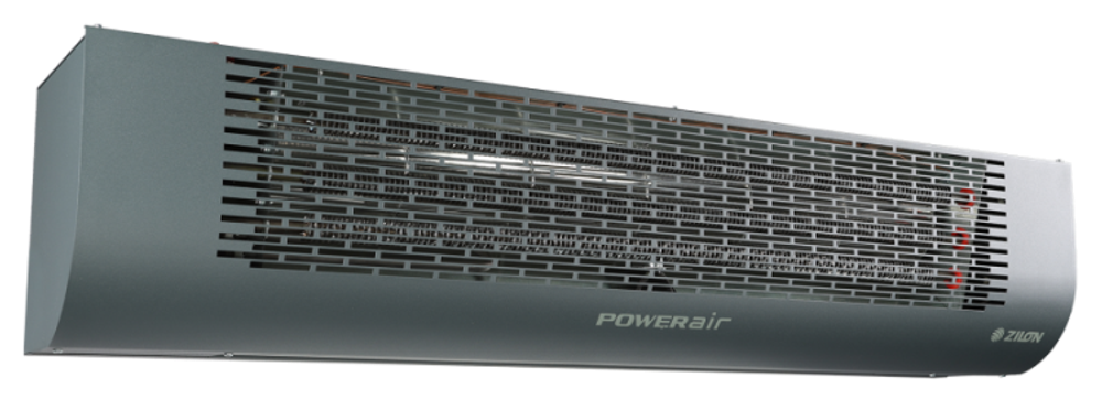 Электрическая завеса ZVV-2E24T 4.0 в исполнении RAL 7016