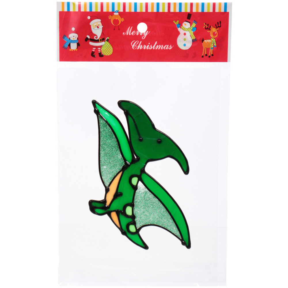 Наклейка на стекло «Полёт дракона» 15*20 см