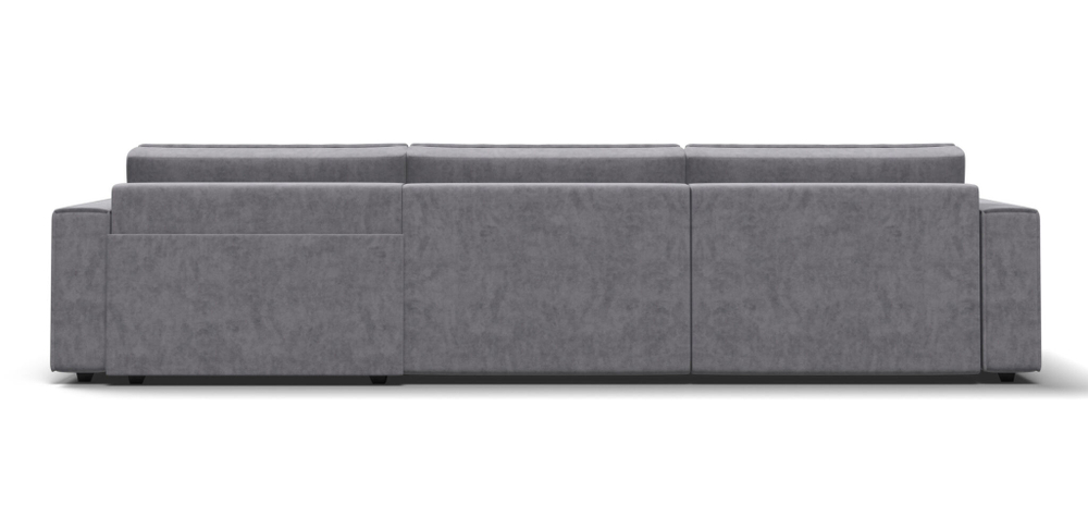 Угловой диван BOSS SOFT MODOOL MAX Велюр Royal агат