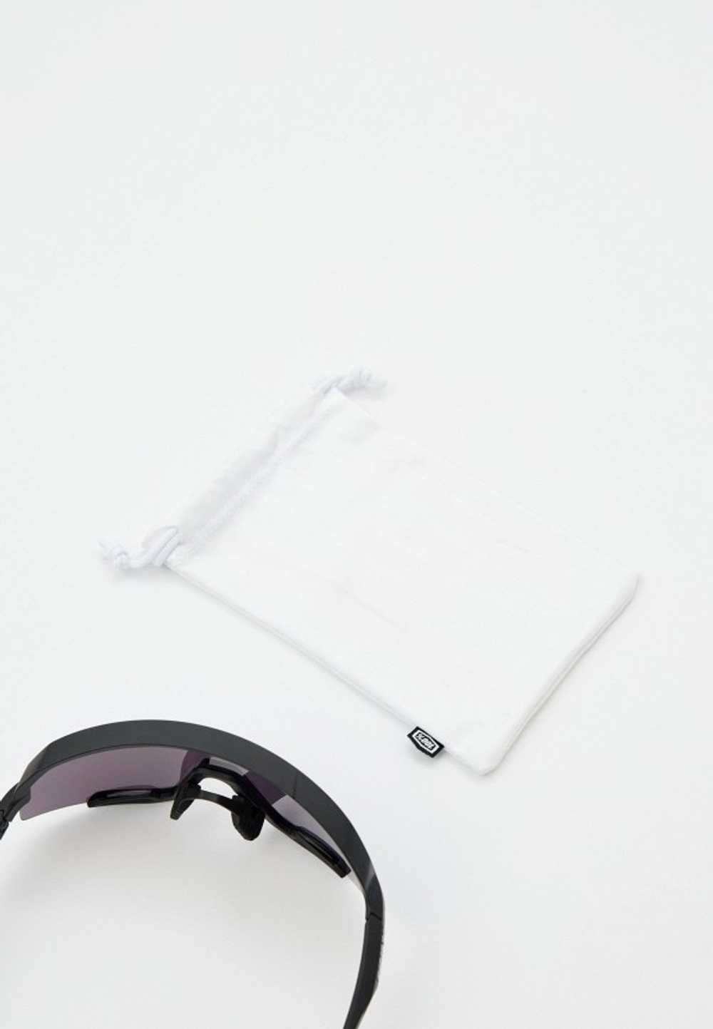 Спортивные очки с диоптриями 100% Slendale / Matte Black / HiPER Blue Multilayer Mirror