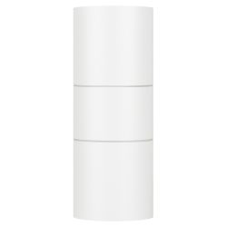 Светильник декоративный настенный ЭРА WL28 WH под лампу MR16 GU10 IP54 белый для интерьера и фасадов зданий | Фасадная декоративная подсветка