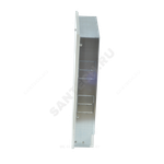 Шкаф коллекторный встраиваемый сталь ШРВ-4 850х120-180х648-711мм RAL 9016 (Белый) Wester 0-32-1130