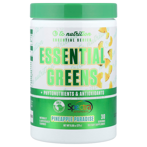TC Nutrition, Essential Series, незаменимая зелень с фитонутриентами и антиоксидантами, ананасовый рай, 271 г (9,56 унции)