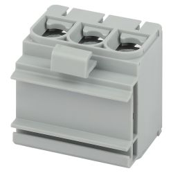 Клемма силовая вводная КСВ ЭРА NO-224-143 тройная (KE61.03) 6-50 мм2 серая L
