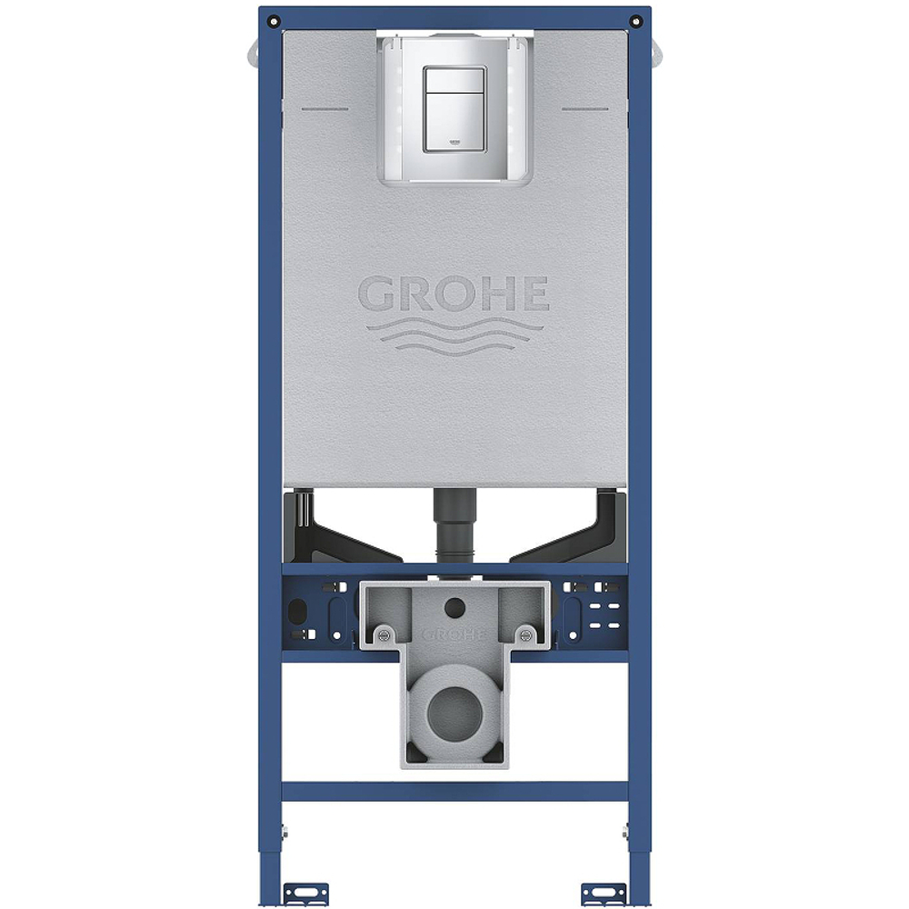 Инсталляция Grohe Rapid SLX 39603000 для унитаза с клавишей смыва Хром