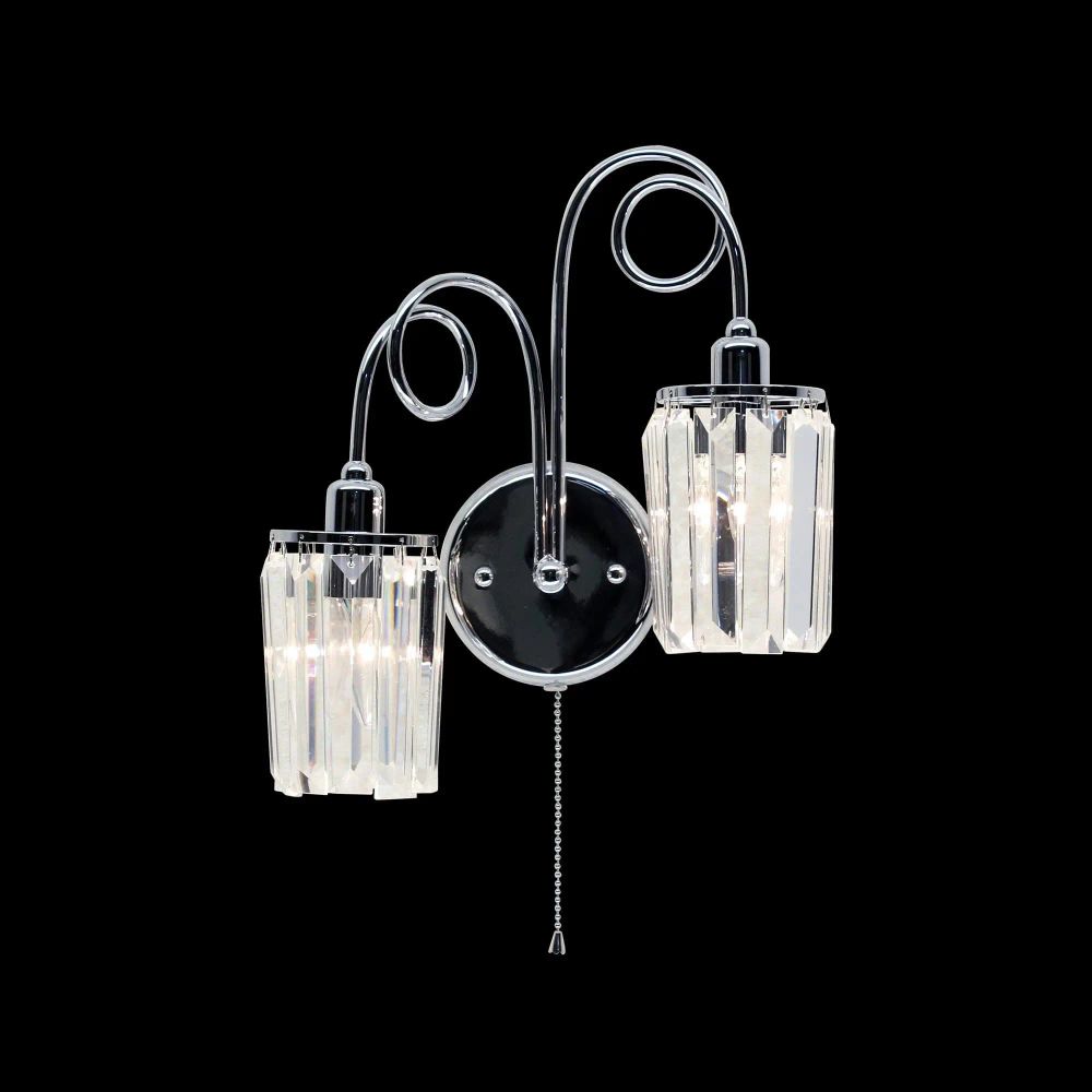 Citilux Синди CL330321 Бра хрустальное с выключателем Хром