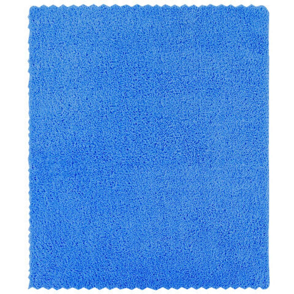 Тряпка для мытья пола из микрофибры 70х80 см "ULTRASONIC INDIGO COLOUR", синяя, 220 г/м2, LAIMA HOME, 608220