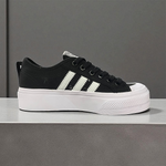 Adidas Nizza Platform • Black White