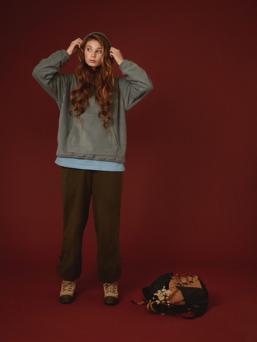 Худи Called a Garment Wrap Женский Дымчатый