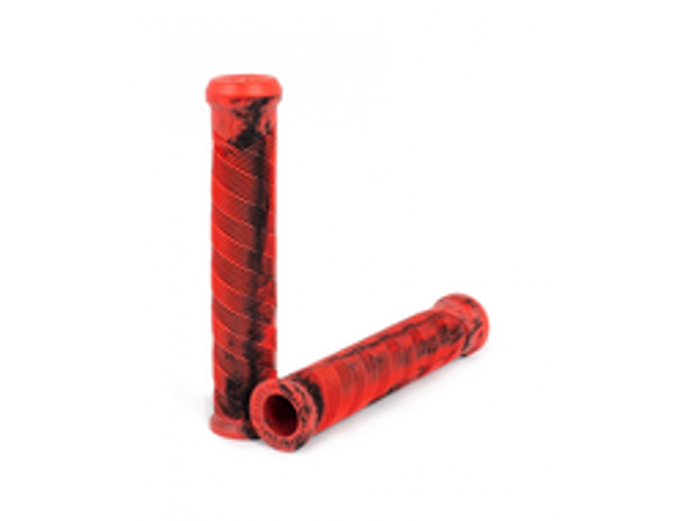 ВMX Грипсы Subrosa Dialed Grips DCR Black\neon red marble 519-17009