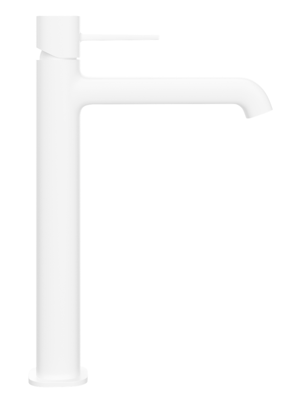 Смеситель для раковины STWORKI Эстерсунд S31020WH матовый белый