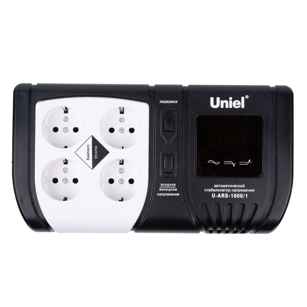 U-ARS-1000-1 Стабилизатор напряжения Uniel серии Standard Expert 1000 ВА