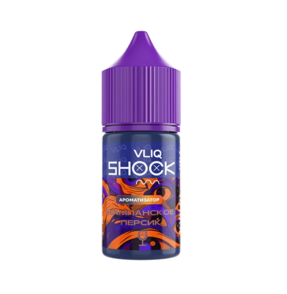Ароматизатор VLIQ Shock 14 мл - Шампанское Персик Ароматизатор VLIQ Shock 14 мл - Шампанское Персик