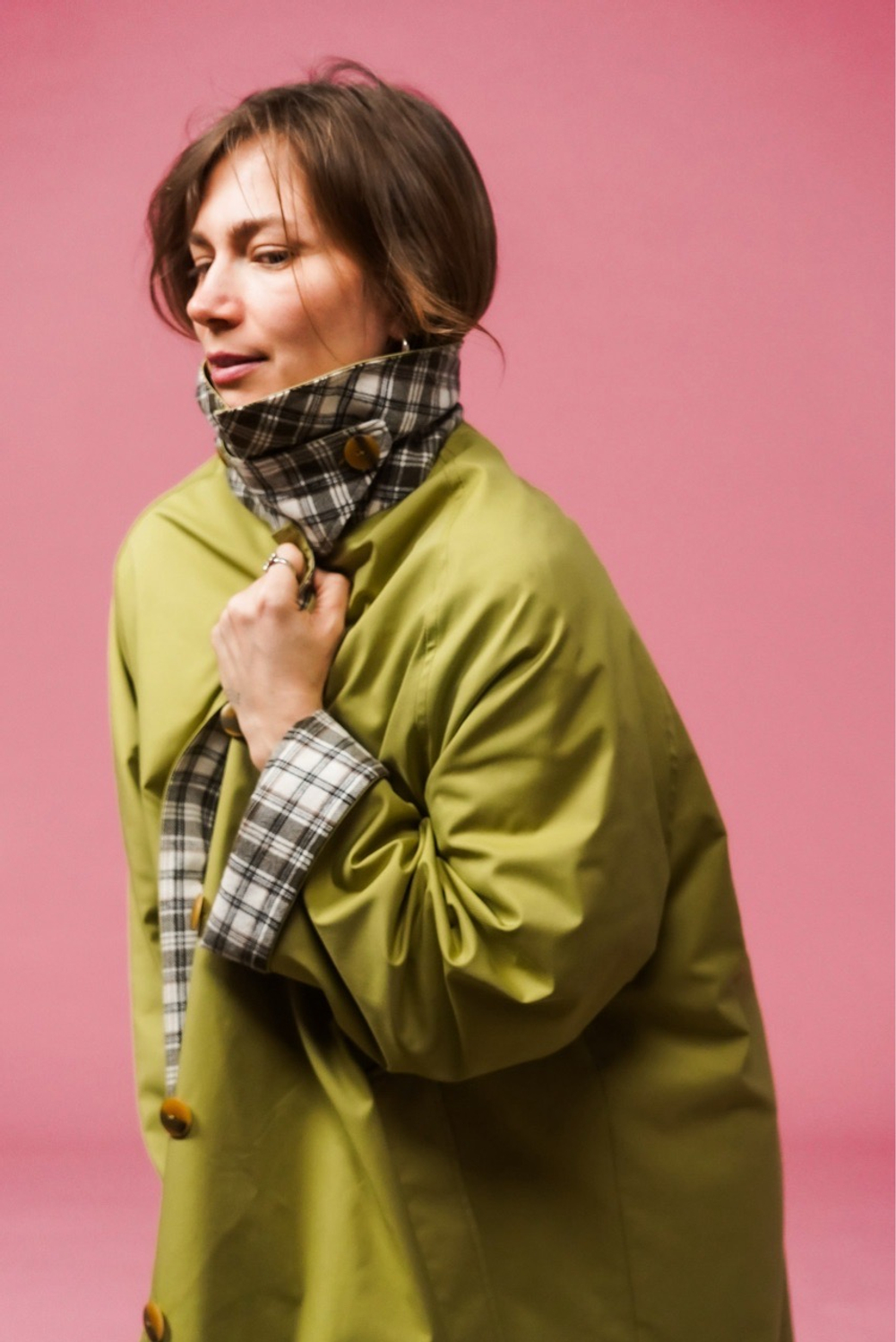 Плащ "Зое" Авокадо