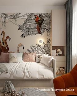 Бесшовная фреска 19136, 2,7 м (Ширина 4 м)