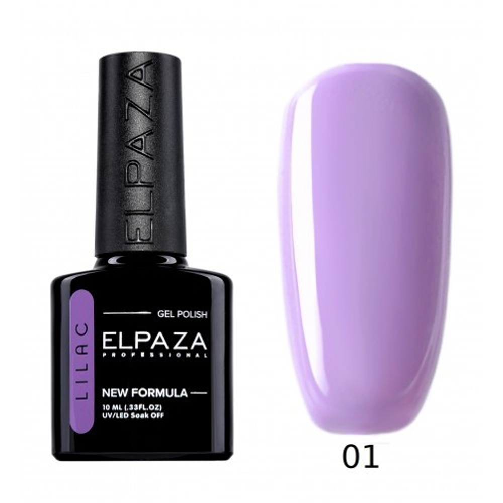 Elpaza Гель Лак LILAC, 01  Венский вальс