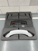 Заднее антикрыло с крышкой двигателя в стиле GT3 для PORSCHE 911 992.2 CARRERA 2025+