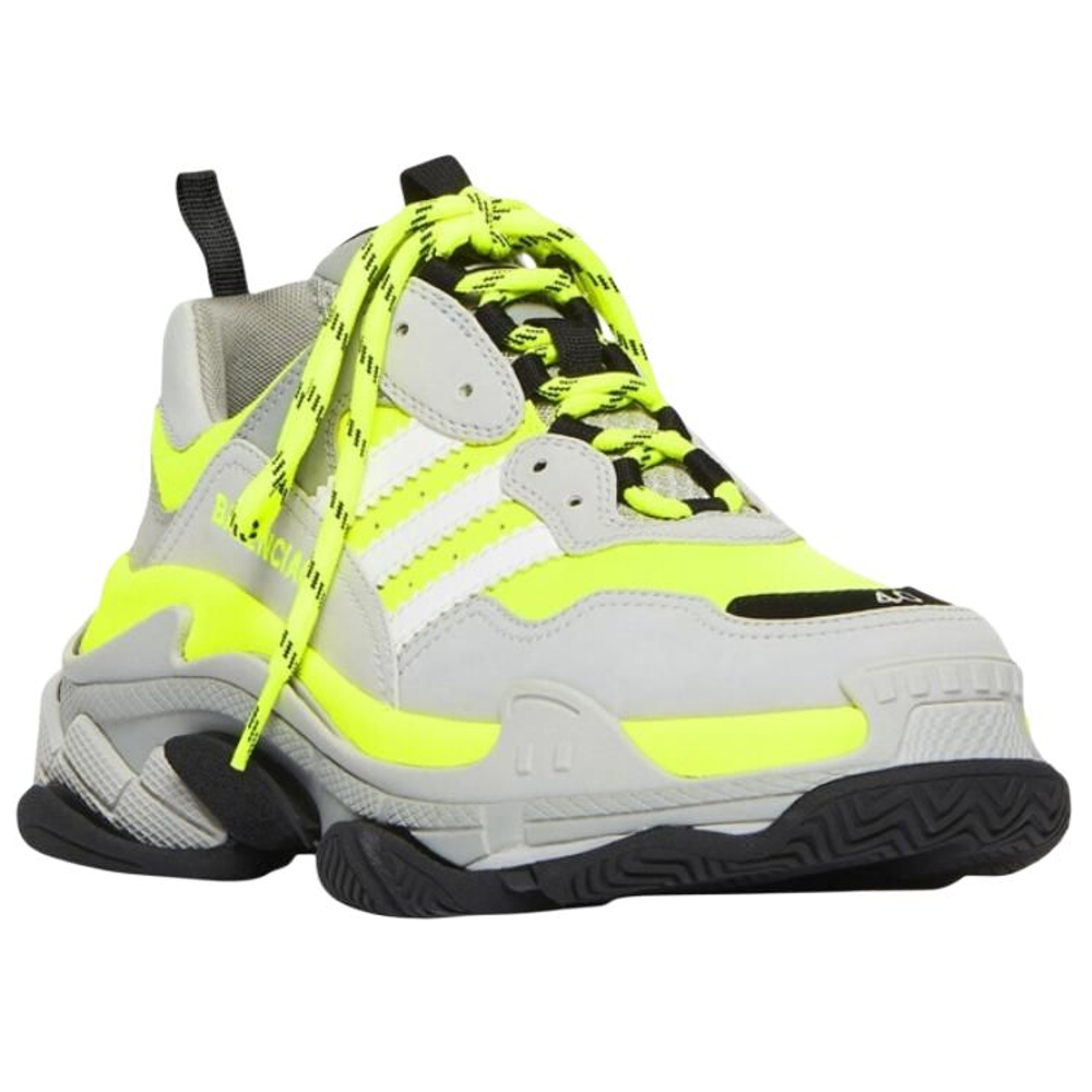 Balenciaga X Adidas Triple S Fluo Yellow