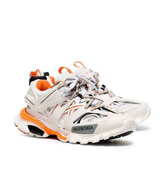 Кроссовки Balenciaga Track Trainers White\Orange