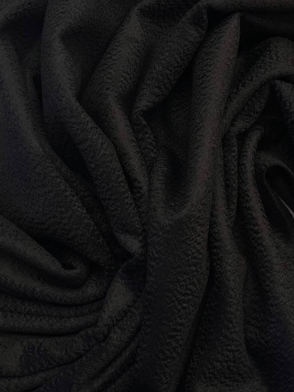 Кашемир zebellinato пальтовый черный