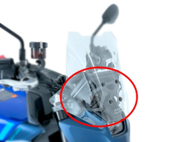 WRS Кронштейн крепления ветрового стекла Yamaha MT-09