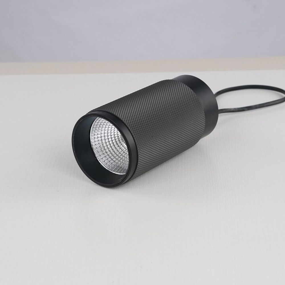 Накладной светильник iLedex Technical Delta 1954-10W-3000K-36 BK+GRP