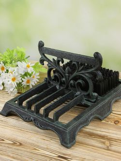 Iron Garden Подставка-скребок с щеткой для обуви