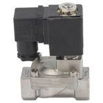 Two way normally closed indirect acting electric solenoid valve Elephant VS2W-401N-PU-NC G NBR 110/220V, body material - stainless steel AISI 304, seal - NBR