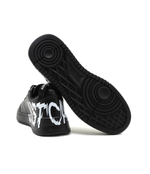 Кожаные кроссовки Just Cavalli - черный(76QA3SM5ZP397)