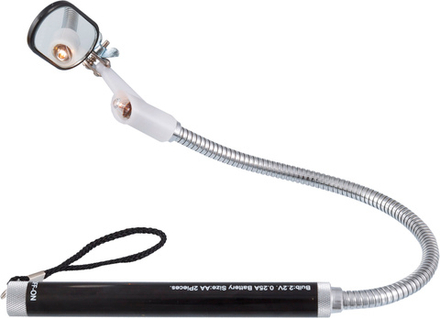 Зеркало на гибкой ручке с фонариком 500 мм, СТАНКОИМПОРТ