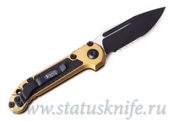 Нож Microtech LUDT 1135-2TA Tan Gen III Serratedфотография - 4
