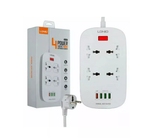 Сетевой фильтр SC4407 на 4 розетки + 4USB