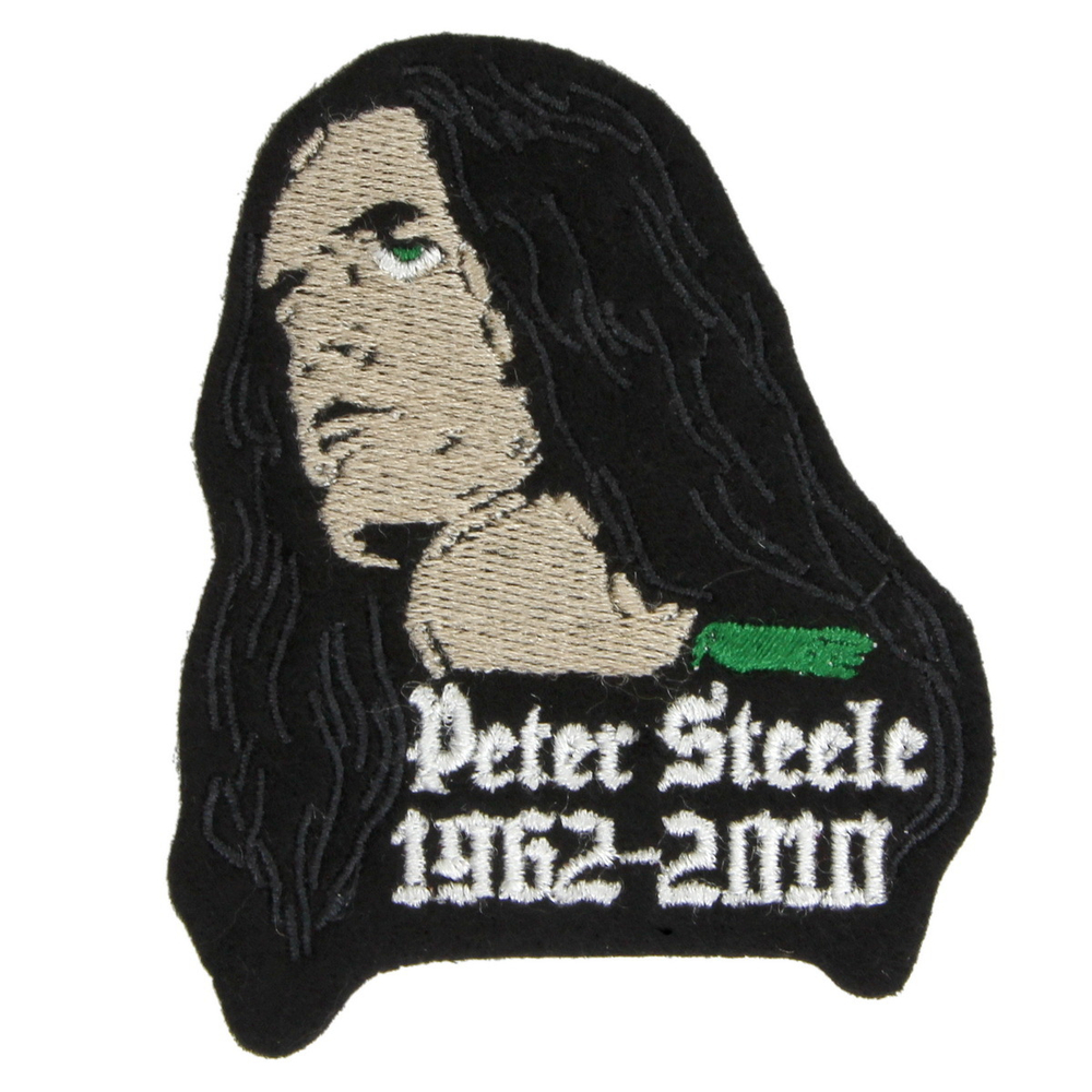 Нашивка с вышивкой Peter Steele основателя группы Type O Negative