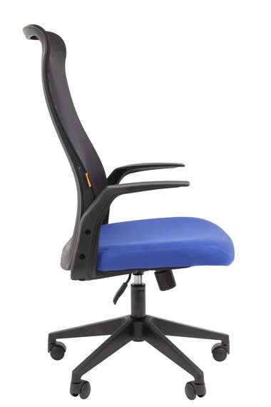 Офисное кресло Chairman 573 Россия черный/синий