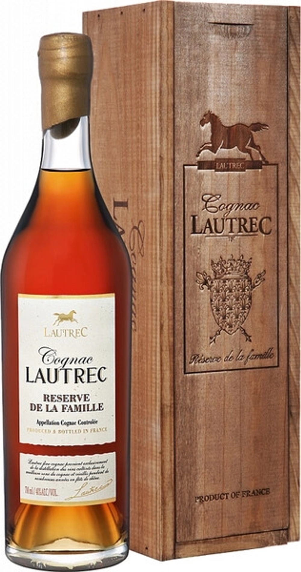 Коньяк Lautrec Reserve de la Famille, 0.7 л