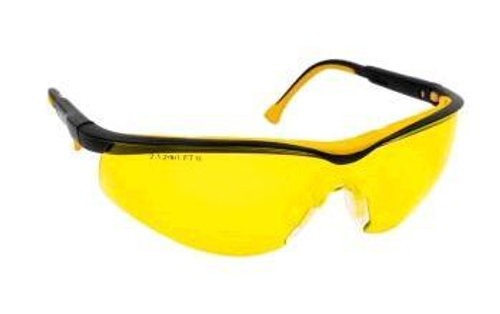 Очки защитные  желтые  из поликарбоната мяг.носоупор рег дужек по длин и углу нак. MSG-402