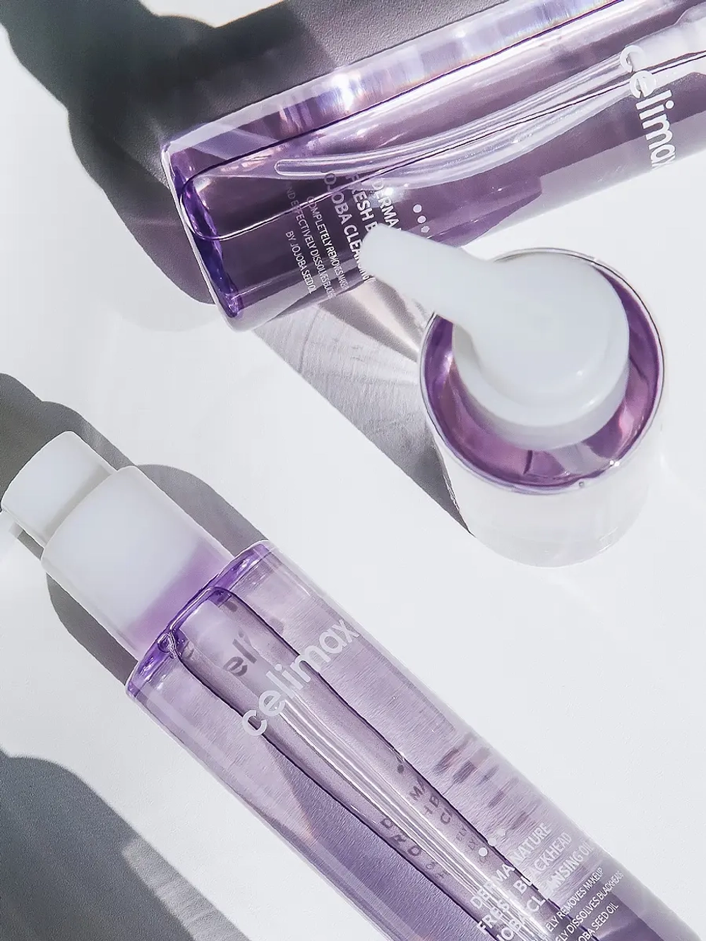 Celimax Гидрофильное масло от чёрных точек Derma Nature Fresh Blackhead Jojoba Cleansing Oil 150 мл