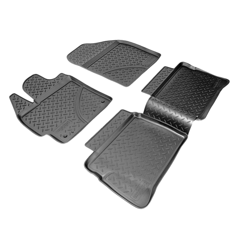 Ковры в салон Norplast/Unidec для Toyota Prius в кузове ZVW30 (2009-2015)Полиуретан, арт.NPL-Po-88-41