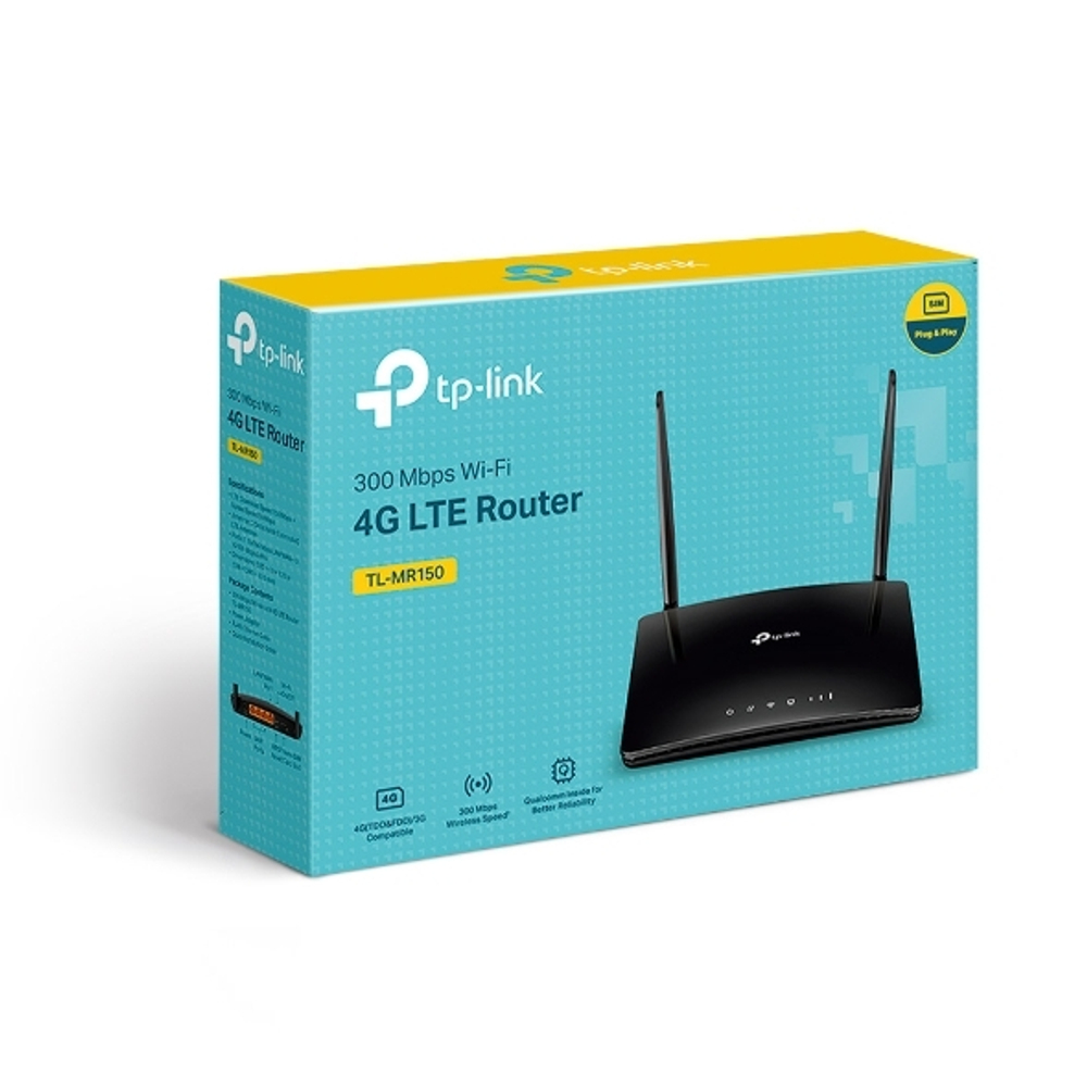TP-Link TL-MR150 Wi-Fi роутер N300, модем 4G, LTE