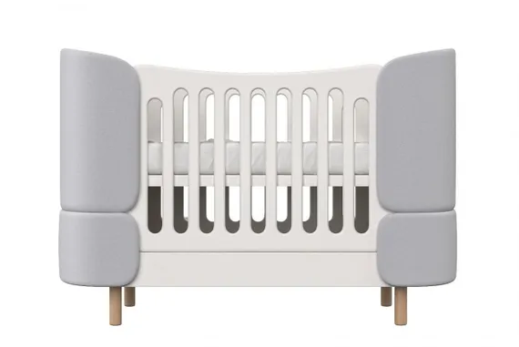 Кровать-трансформер Ellipse Kidi Soft Серая