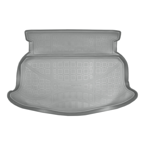Коврик в багажник Norplast/Unidec для Geely Emgrand в кузове HB (2009-2018) Серый, полиуретан, арт.NPA00-T24-081-G