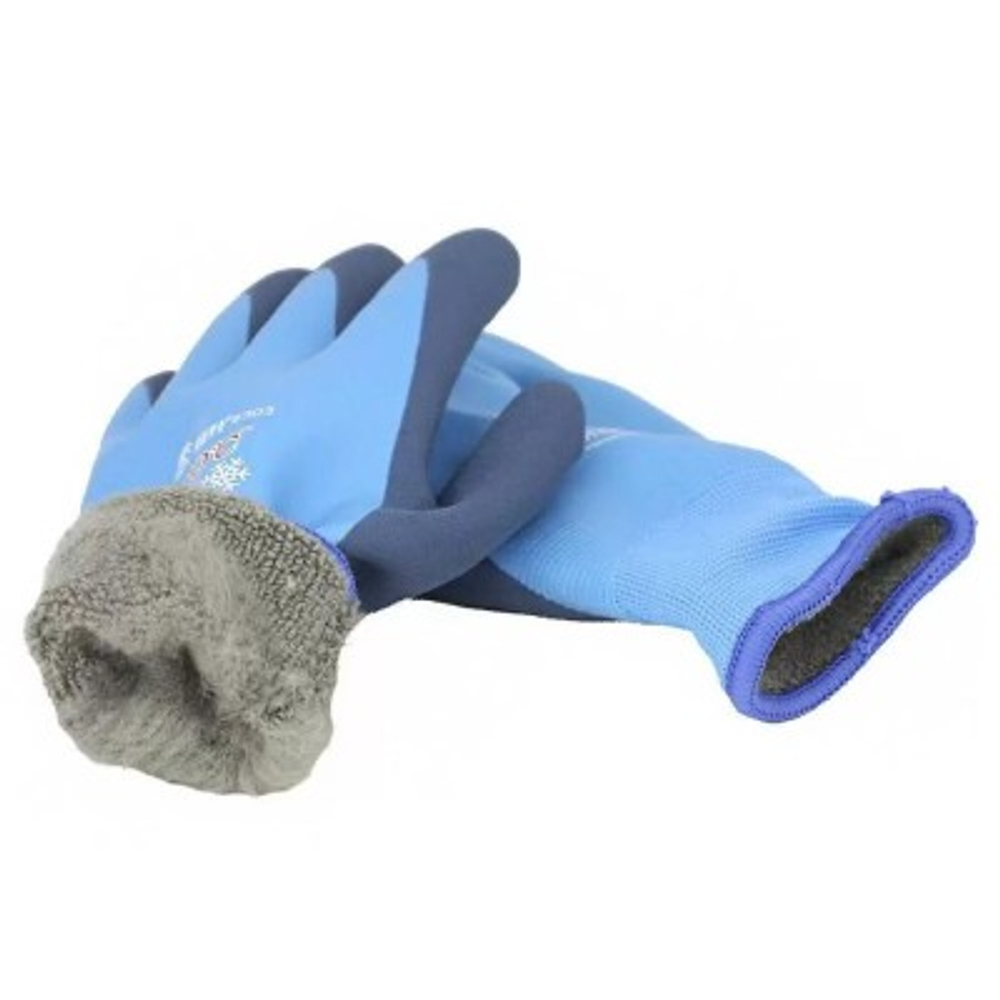 Перчатки утепленные водостойкие с меховым флисом -30°с
