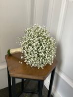 Свадебный букет из гипсофилы