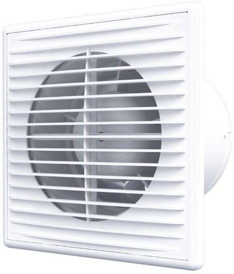 Вентилятор вытяжной D100 "B 4S C" антимоск.сетка, обр.кл AURAMAX
