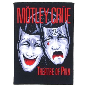 Нашивка спиновая Motley Crue Theatre Of Pain (389)